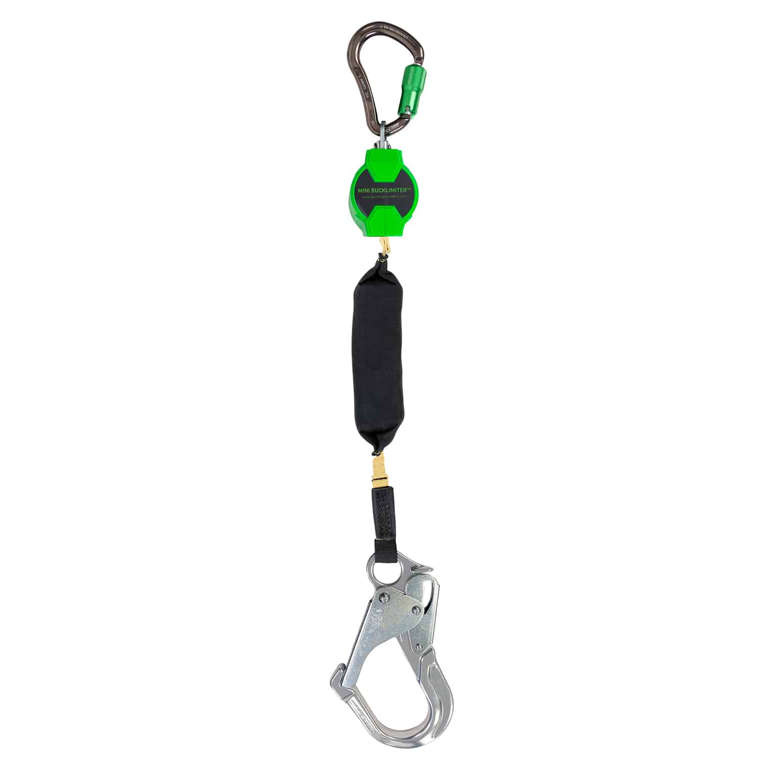 6' Mini Bucklimiter™ with Aluminum Snap and Carabiner - 6009K-64A1 - Image 2