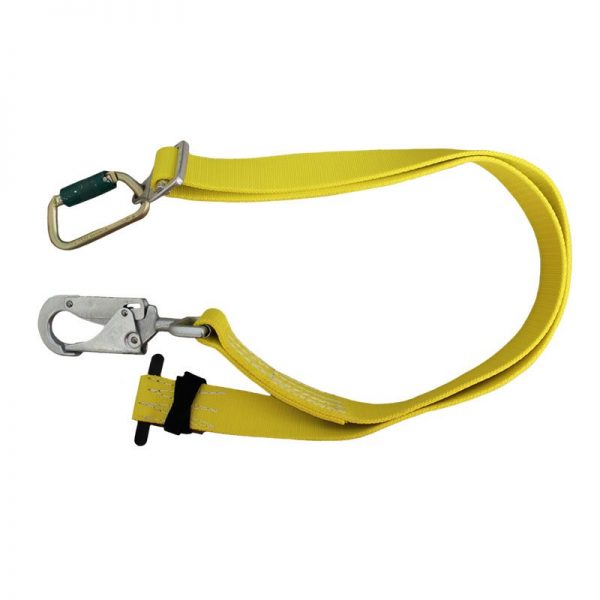 Woven Nylon Positioning Strap with Friction Buckle and Carabiner ...