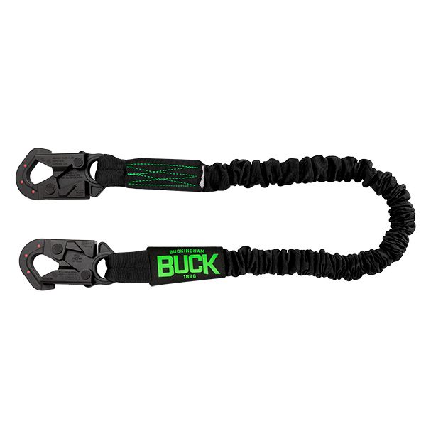 BuckOhm™ Black BuckYard Stretch with Dielectric Snaps