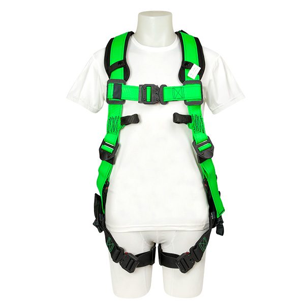 ADJUSTABLE IN-LINE 4 D-RING BODY BELT™ H-STYLE HARNESS COMBO - U68L7NQ16 -  Buckingham Manufacturing