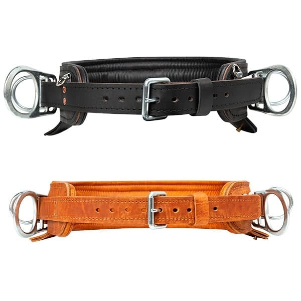 ADJUSTABLE IN-LINE 4 D-RING BODY BELT™ H-STYLE HARNESS COMBO