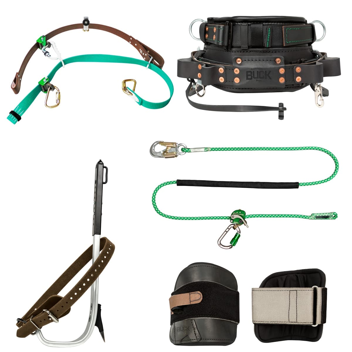 Big Man Climbing Kit with Distribution EZ Squeeze™ with Inner Web Strap -  400KITQ2